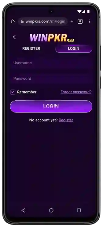 Login WinPKR