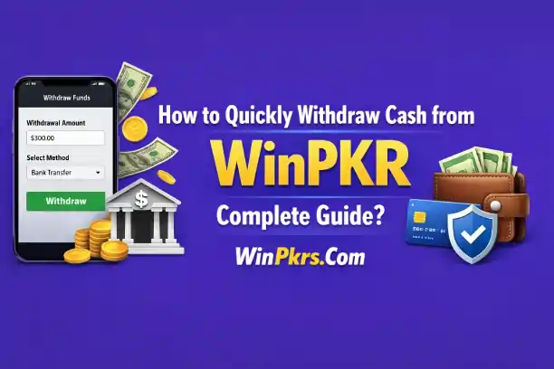 Withdraw Cash from WinPKR